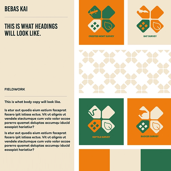 Crossman brand assets - design guideline document by SketchCode studio.